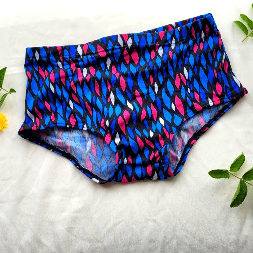 60s Bikini Bottom Low Rise Swim Trunk